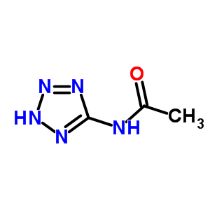 N-(2H-四唑-5-基)乙酰胺結(jié)構(gòu)式_6158-77-6結(jié)構(gòu)式