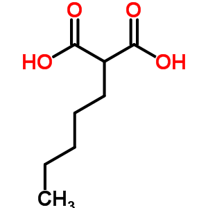 Propanedioic acid,2-pentyl-Structure,616-88-6Structure Propanedioic acid,2-pentyl- Structure,616-88-6Structure