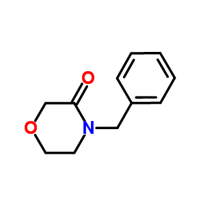 4-Benzyl-morpholin-3-oneStructure,61636-32-6Structure 4-Benzyl-morpholin-3-one Structure,61636-32-6Structure