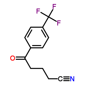 5-Oxo-5-(4-trifluoromethylphenyl)valeronitrileStructure,61718-86-3Structure 5-Oxo-5-(4-trifluoromethylphenyl)valeronitrile Structure,61718-86-3Structure