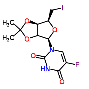 5-Chloro-5’-deoxy-5’-iodo-2’,3’-o-isopropylidene-d-uridineStructure,61787-10-8Structure 5-Chloro-5’-deoxy-5’-iodo-2’,3’-o-isopropylidene-d-uridine Structure,61787-10-8Structure