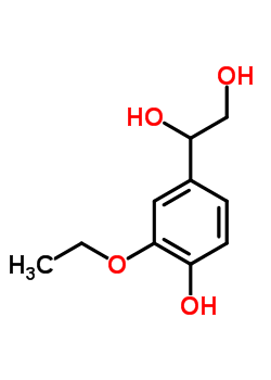 3-Ethoxy-4-hydroxyphenylglycolStructure,62024-68-4Structure 3-Ethoxy-4-hydroxyphenylglycol Structure,62024-68-4Structure