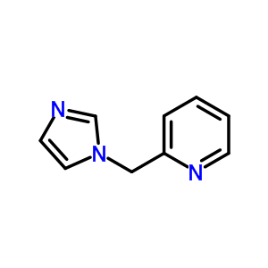 Pyridine,2-(1h-imidazol-1-ylmethyl)-Structure,62154-62-5Structure Pyridine,2-(1h-imidazol-1-ylmethyl)- Structure,62154-62-5Structure