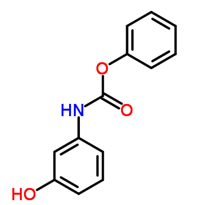 Carbamic acid,(3-hydroxyphenyl)-, phenyl ester (9ci)Structure,62380-38-5Structure Carbamic acid,(3-hydroxyphenyl)-, phenyl ester (9ci) Structure,62380-38-5Structure