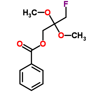 2,2-Dimethoxy-3-fluoropropyl benzoateStructure,62522-69-4Structure 2,2-Dimethoxy-3-fluoropropyl benzoate Structure,62522-69-4Structure