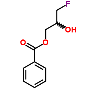 3-Fluoro-2-hydroxypropyl benzoateStructure,62522-72-9Structure 3-Fluoro-2-hydroxypropyl benzoate Structure,62522-72-9Structure