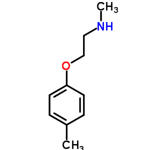 N-甲基-2-(4-甲基苯氧基)-1-乙胺結(jié)構(gòu)式_625437-29-8結(jié)構(gòu)式