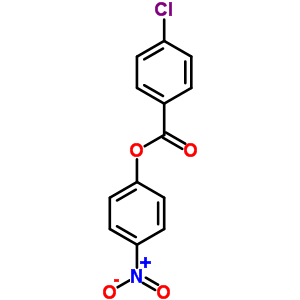 Benzoicacid, 4-chloro-, 4-nitrophenyl esterStructure,6264-29-5Structure Benzoicacid, 4-chloro-, 4-nitrophenyl ester Structure,6264-29-5Structure