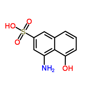 4-Amino-5-hydroxy-naphthalene-2-sulfonic acidStructure,6271-91-6Structure 4-Amino-5-hydroxy-naphthalene-2-sulfonic acid Structure,6271-91-6Structure