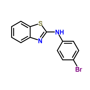 N-(4-bromophenyl)benzothiazol-2-amineStructure,6278-86-0Structure N-(4-bromophenyl)benzothiazol-2-amine Structure,6278-86-0Structure
