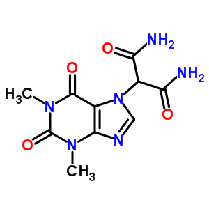 Propanediamide,2-(1,2,3,6-tetrahydro-1,3-dimethyl-2,6-dioxo-7h-purin-7-yl)-Structure,62787-61-5Structure Propanediamide,2-(1,2,3,6-tetrahydro-1,3-dimethyl-2,6-dioxo-7h-purin-7-yl)- Structure,62787-61-5Structure