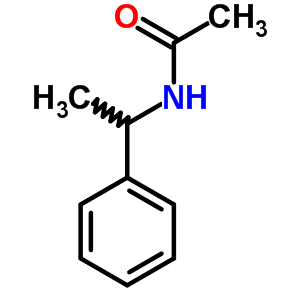 N-(1-苯基乙基)-乙酰胺結(jié)構(gòu)式_6284-14-6結(jié)構(gòu)式