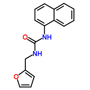 1-(2-Furylmethyl)-3-naphthalen-1-yl-ureaStructure,6298-27-7Structure 1-(2-Furylmethyl)-3-naphthalen-1-yl-urea Structure,6298-27-7Structure
