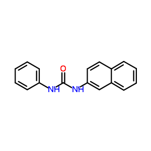 1-Naphthalen-2-yl-3-phenyl-ureaStructure,6299-42-9Structure 1-Naphthalen-2-yl-3-phenyl-urea Structure,6299-42-9Structure
