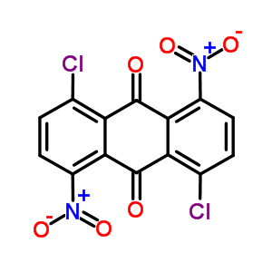 4,8-Dichloro-1,5-dinitro-anthracene-9,10-dioneStructure,6305-89-1Structure 4,8-Dichloro-1,5-dinitro-anthracene-9,10-dione Structure,6305-89-1Structure