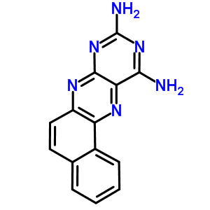 萘并[1,2-g]蝶啶-9,11-二胺結(jié)構(gòu)式_63110-97-4結(jié)構(gòu)式