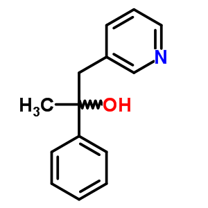 3-Pyridineethanol, a-methyl-a-phenyl-Structure,6312-24-9Structure 3-Pyridineethanol, a-methyl-a-phenyl- Structure,6312-24-9Structure