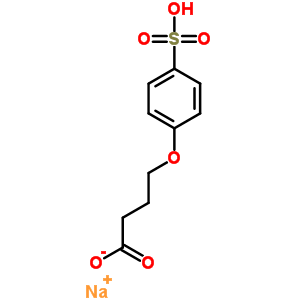 4-(4-Sulfophenoxy)butyric acid monosodium saltStructure,63133-93-7Structure 4-(4-Sulfophenoxy)butyric acid monosodium salt Structure,63133-93-7Structure