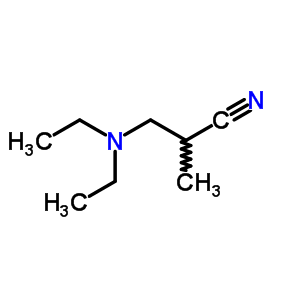 Beta-(diethylamino)isobutyronitrileStructure,63145-01-7Structure Beta-(diethylamino)isobutyronitrile Structure,63145-01-7Structure