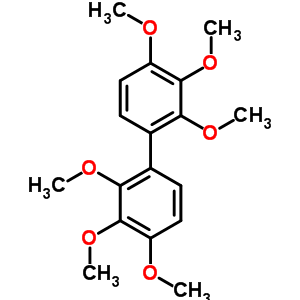 1,2,3-Trimethoxy-4-(2,3,4-trimethoxyphenyl)benzeneStructure,6322-17-4Structure 1,2,3-Trimethoxy-4-(2,3,4-trimethoxyphenyl)benzene Structure,6322-17-4Structure