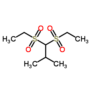 Propane,1,1-bis(ethylsulfonyl)-2-methyl-Structure,6330-46-7Structure Propane,1,1-bis(ethylsulfonyl)-2-methyl- Structure,6330-46-7Structure