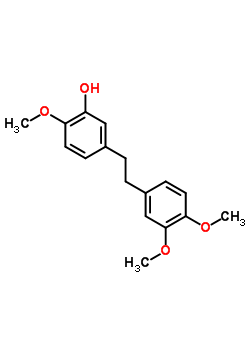 Phenol ,5-(2-(3,4-dimethoxyphenyl)ethyl)-2-methoxy-Structure,63367-99-7Structure Phenol ,5-(2-(3,4-dimethoxyphenyl)ethyl)-2-methoxy- Structure,63367-99-7Structure