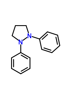 1,2-DiphenylpyrazolidineStructure,63378-86-9Structure 1,2-Diphenylpyrazolidine Structure,63378-86-9Structure