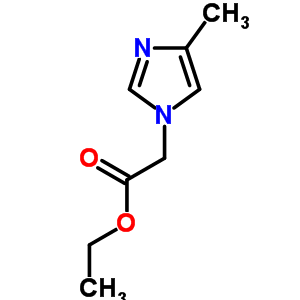 Ethyl 2-(4-methyl-1h-imidazol-1-yl)acetateStructure,6338-47-2Structure Ethyl 2-(4-methyl-1h-imidazol-1-yl)acetate Structure,6338-47-2Structure