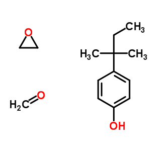 Formaldehyde, polymer with 4-(1,1-dimethylpropyl)phenol and oxiraneStructure,63428-93-3Structure Formaldehyde, polymer with 4-(1,1-dimethylpropyl)phenol and oxirane Structure,63428-93-3Structure