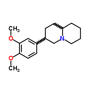 Octahydro-3-(3,4-dimethoxyphenyl)-2h-quinolizineStructure,63716-68-7Structure Octahydro-3-(3,4-dimethoxyphenyl)-2h-quinolizine Structure,63716-68-7Structure