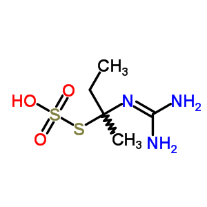 2-Guanidino-2-butanethiol sulfateStructure,63732-25-2Structure 2-Guanidino-2-butanethiol sulfate Structure,63732-25-2Structure