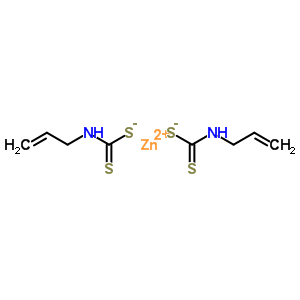 Bis(allyldithiocarbamic acid)zinc saltStructure,63904-83-6Structure Bis(allyldithiocarbamic acid)zinc salt Structure,63904-83-6Structure