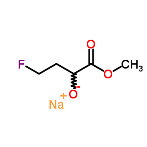 4-Fluoro-2-hydroxybutyric acid methyl ester sodium saltStructure,63904-98-3Structure 4-Fluoro-2-hydroxybutyric acid methyl ester sodium salt Structure,63904-98-3Structure