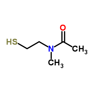 N-(2-疏基乙基)-n-甲基乙酰胺結(jié)構(gòu)式_63950-94-7結(jié)構(gòu)式