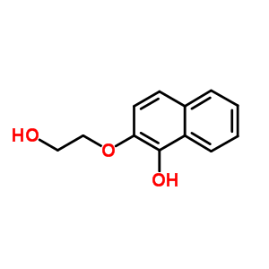 2-(β-hydroxyethoxy)-1-naphtholStructure,63979-20-4Structure 2-(β-hydroxyethoxy)-1-naphthol Structure,63979-20-4Structure