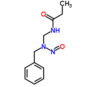 n-((n-亞硝基芐基氨基)甲基)-丙酰胺結(jié)構(gòu)式_64005-60-3結(jié)構(gòu)式