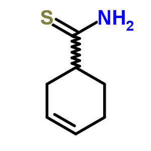 3-環(huán)己烯-1-硫代甲酰胺結(jié)構(gòu)式_64011-70-7結(jié)構(gòu)式