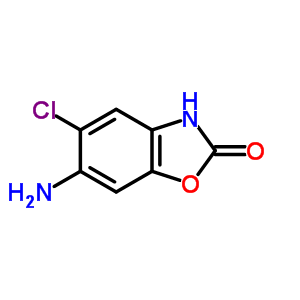 6-Amino-5-chlorobenzoxazol-2(3h)-oneStructure,64037-30-5Structure 6-Amino-5-chlorobenzoxazol-2(3h)-one Structure,64037-30-5Structure