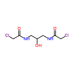 N,n-(2-hydroxytrimethylene)bis(chloroacetamide)Structure,64049-31-6Structure N,n-(2-hydroxytrimethylene)bis(chloroacetamide) Structure,64049-31-6Structure