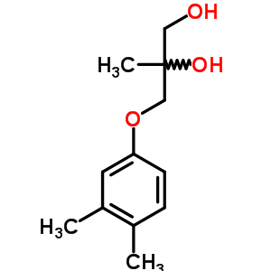 2-Methyl-3-(3,4-dimethylphenoxy)-1,2-propanediolStructure,64049-46-3Structure 2-Methyl-3-(3,4-dimethylphenoxy)-1,2-propanediol Structure,64049-46-3Structure