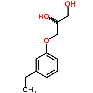 3-(M-ethylphenoxy)-1,2-propanediolStructure,64049-52-1Structure 3-(M-ethylphenoxy)-1,2-propanediol Structure,64049-52-1Structure