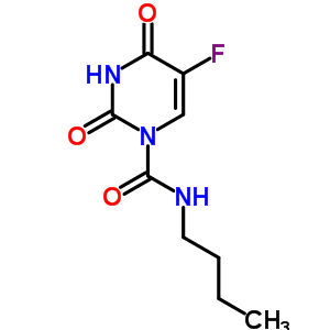 1-Butylcarbamoyl-5-fluorouracilStructure,64098-82-4Structure 1-Butylcarbamoyl-5-fluorouracil Structure,64098-82-4Structure