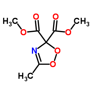 3H-1,2,4-dioxazole-3,3-dicarboxylicacid, 5-methyl-, 3,3-dimethyl esterStructure,64686-58-4Structure 3H-1,2,4-dioxazole-3,3-dicarboxylicacid, 5-methyl-, 3,3-dimethyl ester Structure,64686-58-4Structure