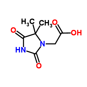 (5,5-Dimethyl-2,4-dioxoimidazolidin-1-yl)-acetic acidStructure,64942-63-8Structure (5,5-Dimethyl-2,4-dioxoimidazolidin-1-yl)-acetic acid Structure,64942-63-8Structure