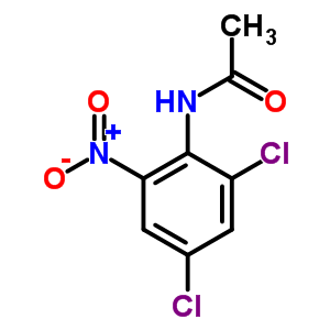 Acetamide,n-(2,4-dichloro-6-nitrophenyl)-Structure,65078-75-3Structure Acetamide,n-(2,4-dichloro-6-nitrophenyl)- Structure,65078-75-3Structure