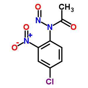Acetamide,n-(4-chloro-2-nitrophenyl)-n-nitroso-Structure,65078-78-6Structure Acetamide,n-(4-chloro-2-nitrophenyl)-n-nitroso- Structure,65078-78-6Structure