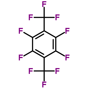 1,2,4,5-Tetrafluoro-3,6-(trifluoromethyl)benzeneStructure,651-89-8Structure 1,2,4,5-Tetrafluoro-3,6-(trifluoromethyl)benzene Structure,651-89-8Structure