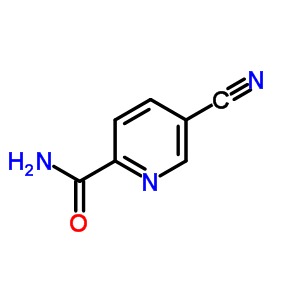5-Cyano-2-pyridinecarboxamideStructure,65346-04-5Structure 5-Cyano-2-pyridinecarboxamide Structure,65346-04-5Structure
