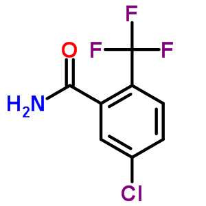 5-Chloro-2-(trifluoromethyl)benzamideStructure,654-94-4Structure 5-Chloro-2-(trifluoromethyl)benzamide Structure,654-94-4Structure