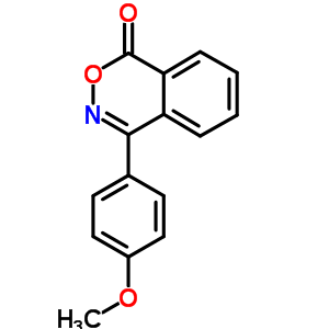 1H-2,3-benzoxazin-1-one,4-(4-methoxyphenyl)-Structure,65441-03-4Structure 1H-2,3-benzoxazin-1-one,4-(4-methoxyphenyl)- Structure,65441-03-4Structure